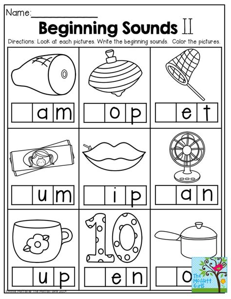 Letters Sounds For Kindergarten