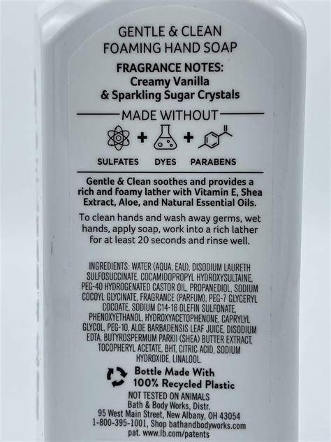 Bath And Body Works Warm Vanilla Sugar Foaming Hand Soap 8 75 Fl Oz 2