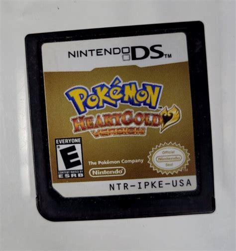 Pokemon Heartgold Version Nintendo Ds Cartridge Only Tested Authentic