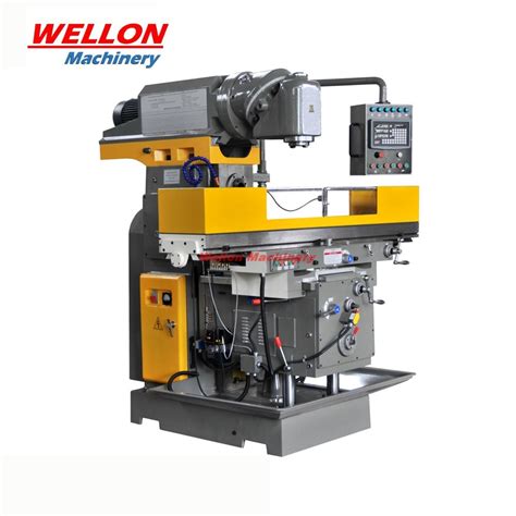 Universal Milling Machine With 2000mm Table Size XL6236A Swivel Head