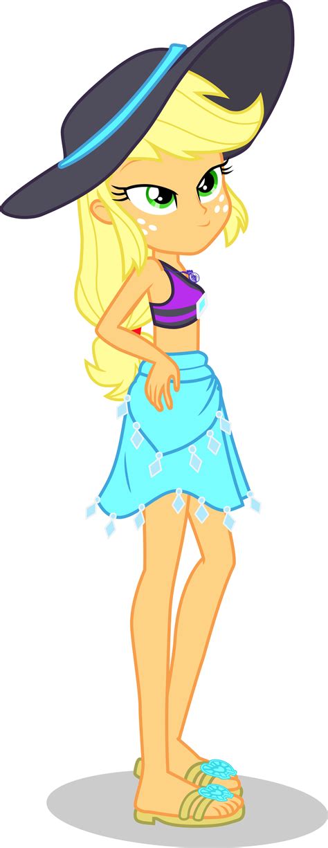 Applejack Eqg Swimsuit Swap Wrarity By Dustinwatsongkx On Deviantart