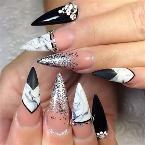 Pinterest Iiiannaiii In Stiletto Nails Designs Lace Nail Art