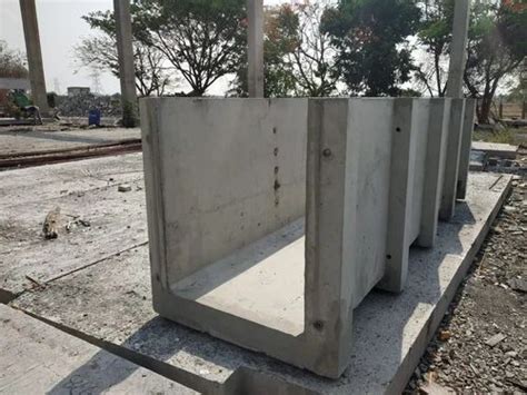 Concrete Precast Rcc U Drains Load Capacity Tonnes