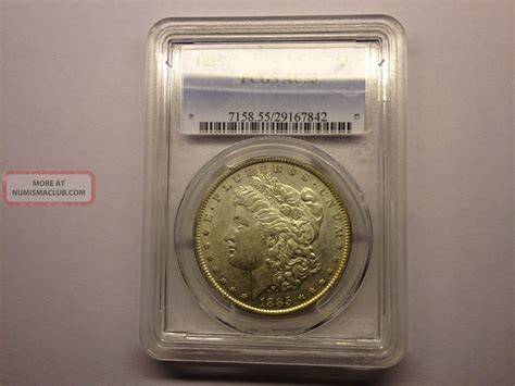 Morgan Silver Dollar 1885 Au55