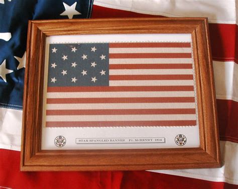 War Of 181215 Star Flag Star Spangled Banner American Flag Of