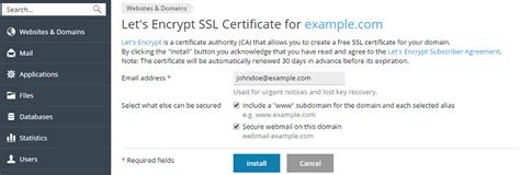 Getting Free SSL TLS Certificate From Lets Encrypt Nexicom Knowledge