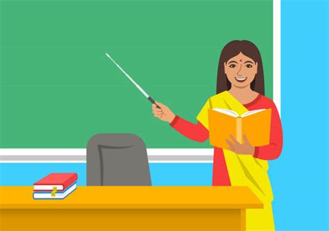 Indian Teacher Illustrations Royalty Free Vector Graphics And Clip Art