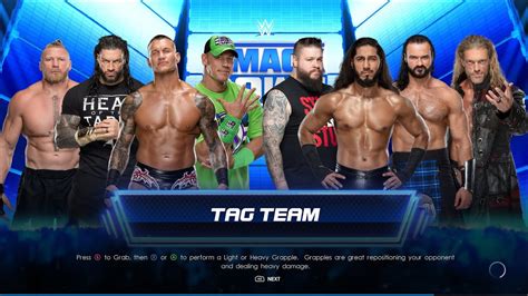 Team Roman Reigns Vs Team Mustafa Ali Wwe Man Tag Team Survivor