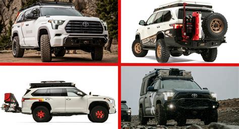 Toyota Sequoia Looks To Conquer Sema As Well As The Great Outdoors Carscoops