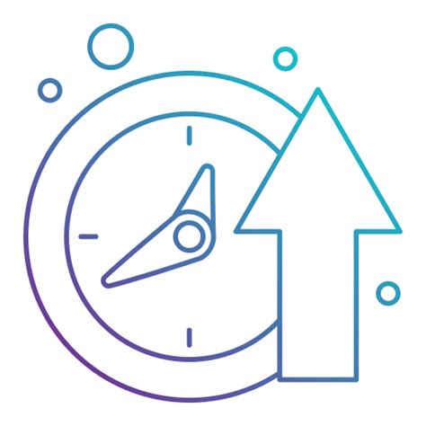 Uptime Generic Gradient Outline Icon