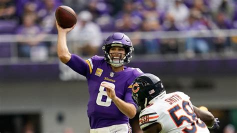 Cousins, Vikings snap to life with late TD, beat Bears | kare11.com