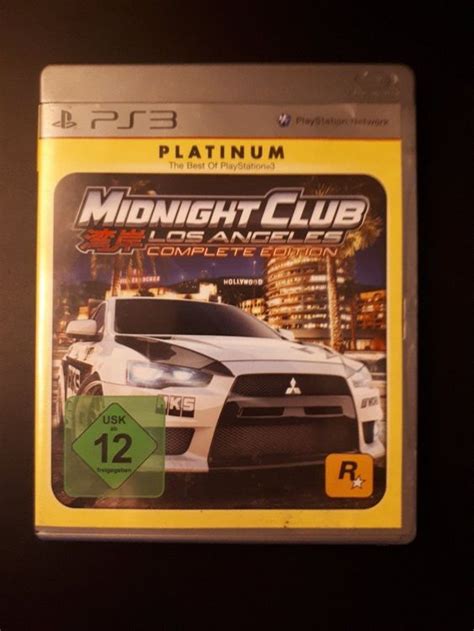 Playstation 3 Ps3 Midnight Club Los Angeles Platinum Kaufen Auf