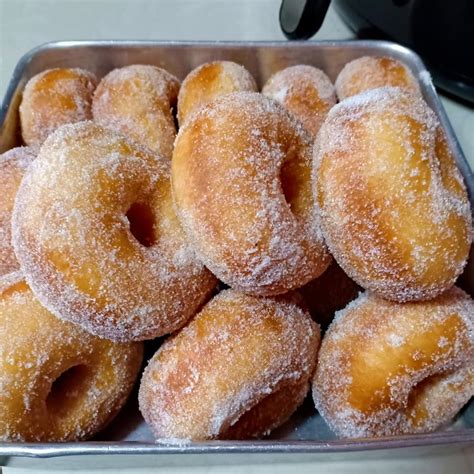resepi lengkap  membuat donut kampung  gebu  konfem lembut