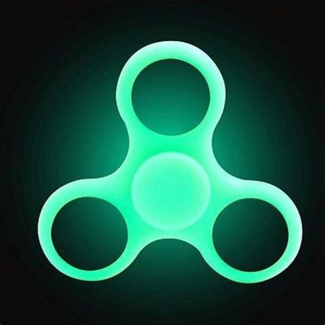 Fidget Hand Spinner Neon Fluorescente Anti Estresse Ansiedade Verde