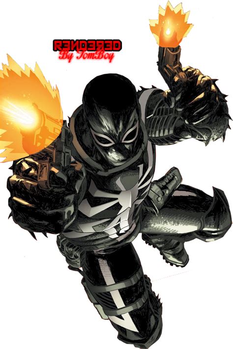 Agent Venom Fan Art Venom Flash Thompson Art 800x1214 Png Download