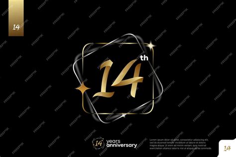 premium vector gold number  logo icon design  black background