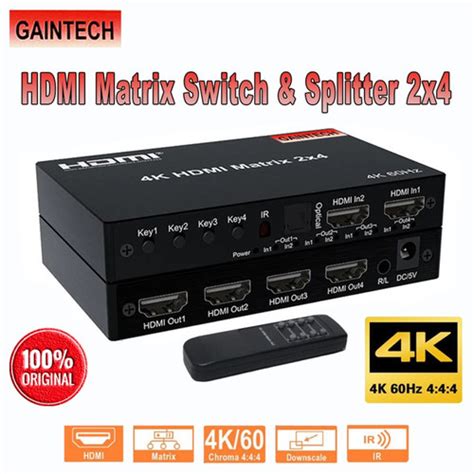 Promo Hdmi Matrix Switch Splitter X In Out Support K Hz