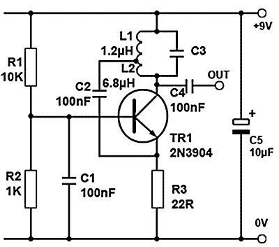 Hartley Oscillator Practical Project