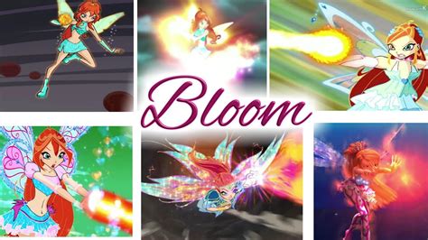 Winx Club Blooms Attack Spells Throughout The Seasons English