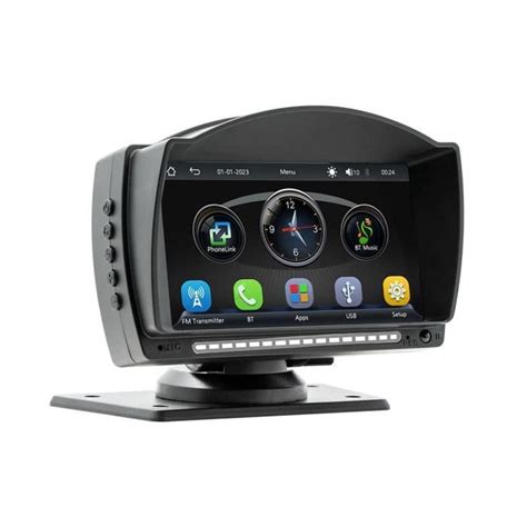 Cran Tactile Ips De Voiture De Pouces Sans Fil Carplay Android