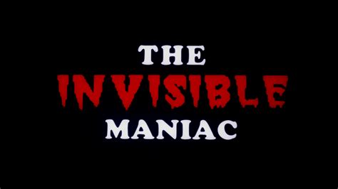 NSFW The Invisible Maniac 4K UHD Blu Ray Screenshots Vinegar Syndrome