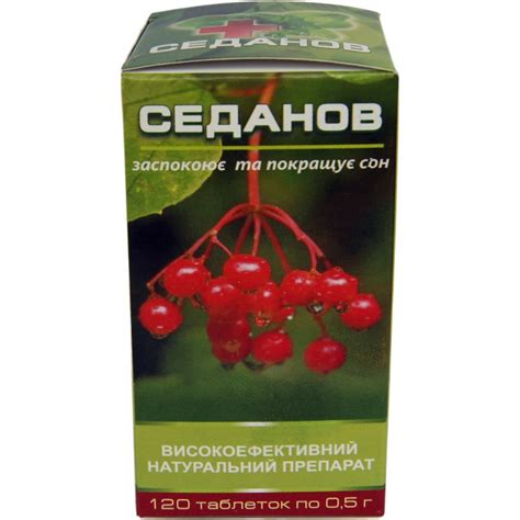Успокоительный препарат для для нервов, Седанов - Dozdorovya