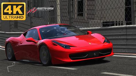 Assetto Corsa Monaco Ferrari Italia K Fps Gtx Ti Youtube