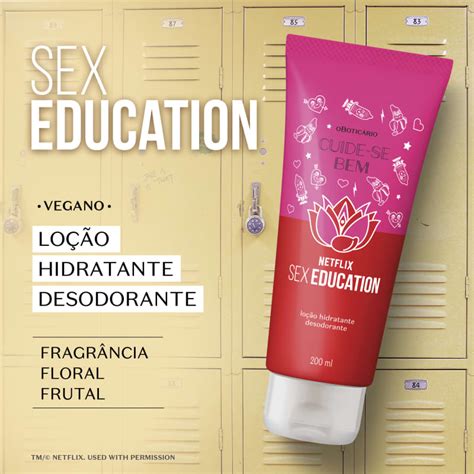 Loção Hidratante Desodorante Cuide Se Bem Netflix Sex Education 200ml