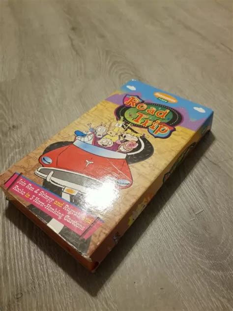 Nickelodeon Road Trip Vhs Ragrats Ren Stimpy Rocko S Modern Life