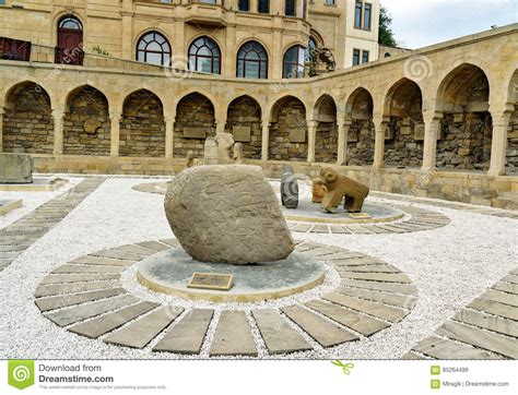 Arcades And Religious Burial Place In Old City Icheri Sheher Baku