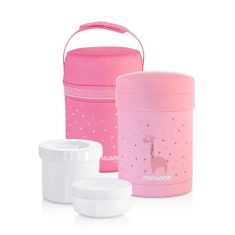 Termo Bebé Miniland Thermetic Pink 700 Ml Rosa con Ofertas en Carrefour