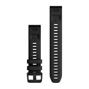 QuickFit Silikon Armband Schwarz 20mm Garmin Shop Schweiz