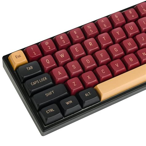 Buy Fogruaden Pbt Red Samurai Keycaps 160 Keycap Set Double Keycaps