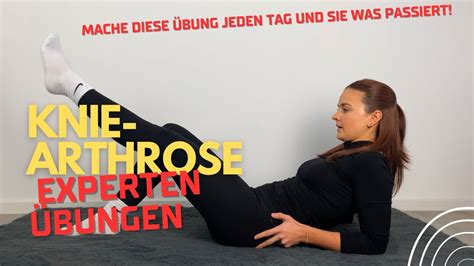 TIPPS bei Knieschmerzen EFFEKTIV Lerne wie du deine KNIE STÄRKST