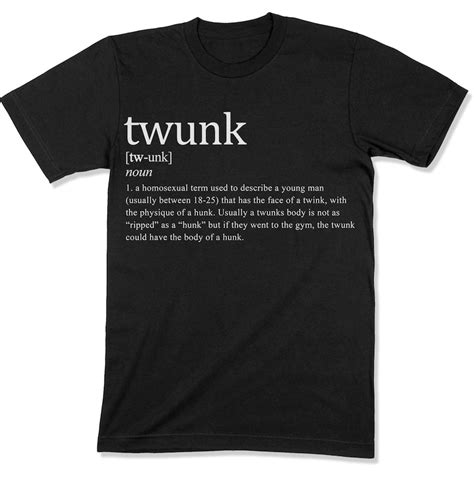 Twunk Definition Shirt Gay T Shirt LGBT Pride Unisex T Etsy