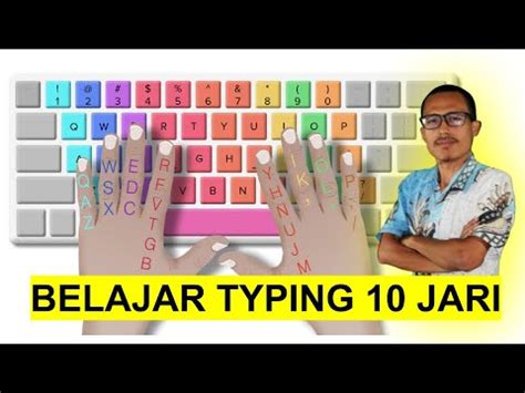 MATERI CARA CEPAT MENGETIK 10 JARI MENGGUNAKAN TYPING MASTER