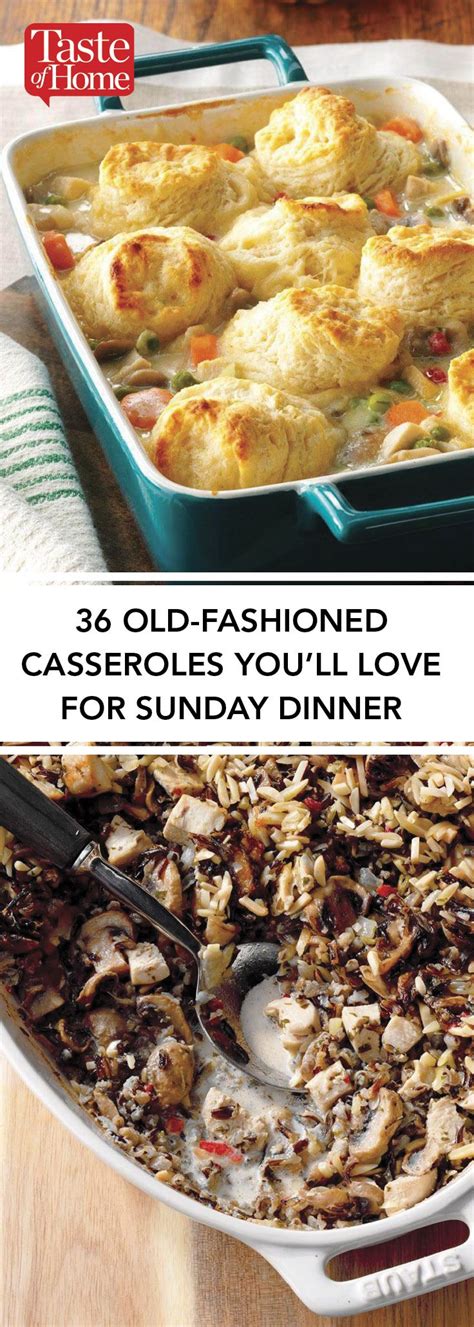 Old Fashioned Casseroles You Ll Love For Sunday Dinner Sunday