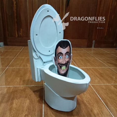 Skibidi Toilet Mask Toys For Children To Adults All Size 4 In 1