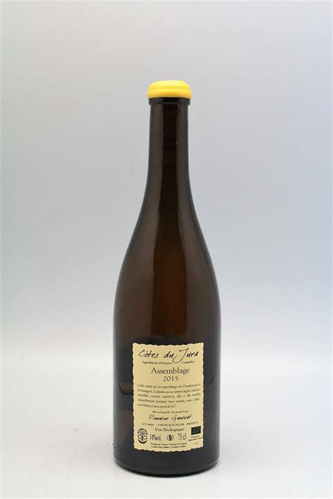 Jean Fran Ois Ganevat C Tes Du Jura Cuv E Or Gane Chardonnay Savagnin