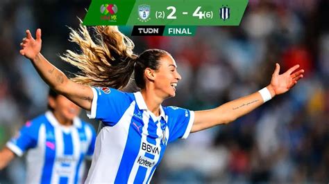 Liga MX Femenil Rayadas golea a Pachuca y está en la Final TUDN Liga