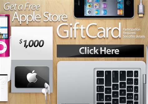 Get FREE $1,000 Apple Store Gift Card | Free Products Samples