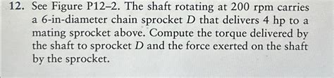 Solved See Figure P The Shaft Rotating At Rpm Chegg