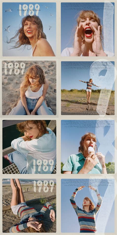 1989 Taylor S Version Corresponding Front And Back Covers R Taylorswift