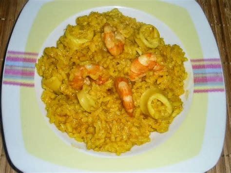 Recetas Por Puntos Recetas Por Puntos De Arroz Con Calamares Y Gambas