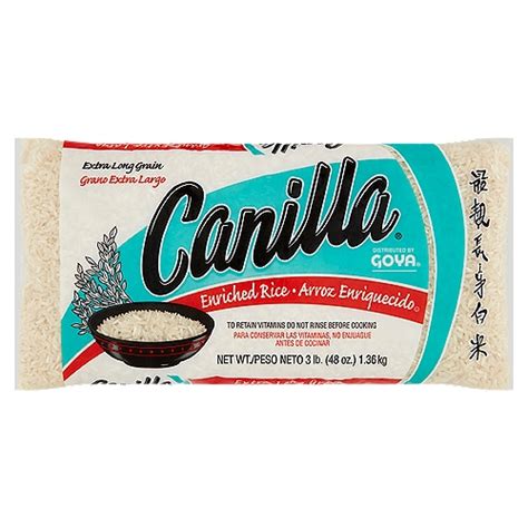 Goya Canilla Extra Long Grain Enriched Rice, 48 oz