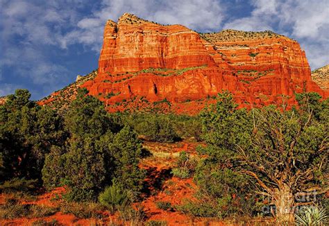 Bell Rock Sedona Arizona Photograph by Bob Pardue