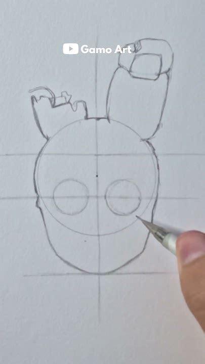 Cómo Dibujar A Springtrap Resumido En 1 Minuto 🔥 Fnaf Art Drawing