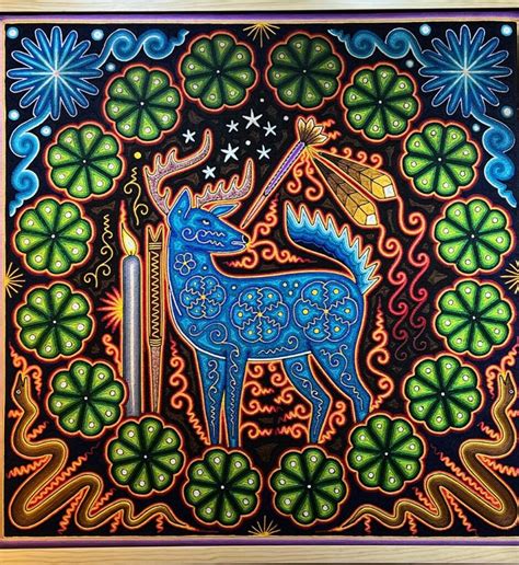 Huichol Art In Sedona Authentic Indigenous Mexican Art At Zonies