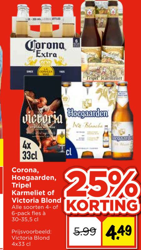 Corona Speciaalbier Folder Aanbieding Bij Vomar Details