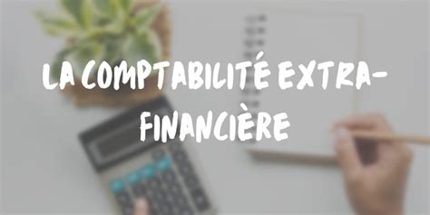 Comptabilit Extra Financi Re Pourquoi Et Comment Se Lancer Rive